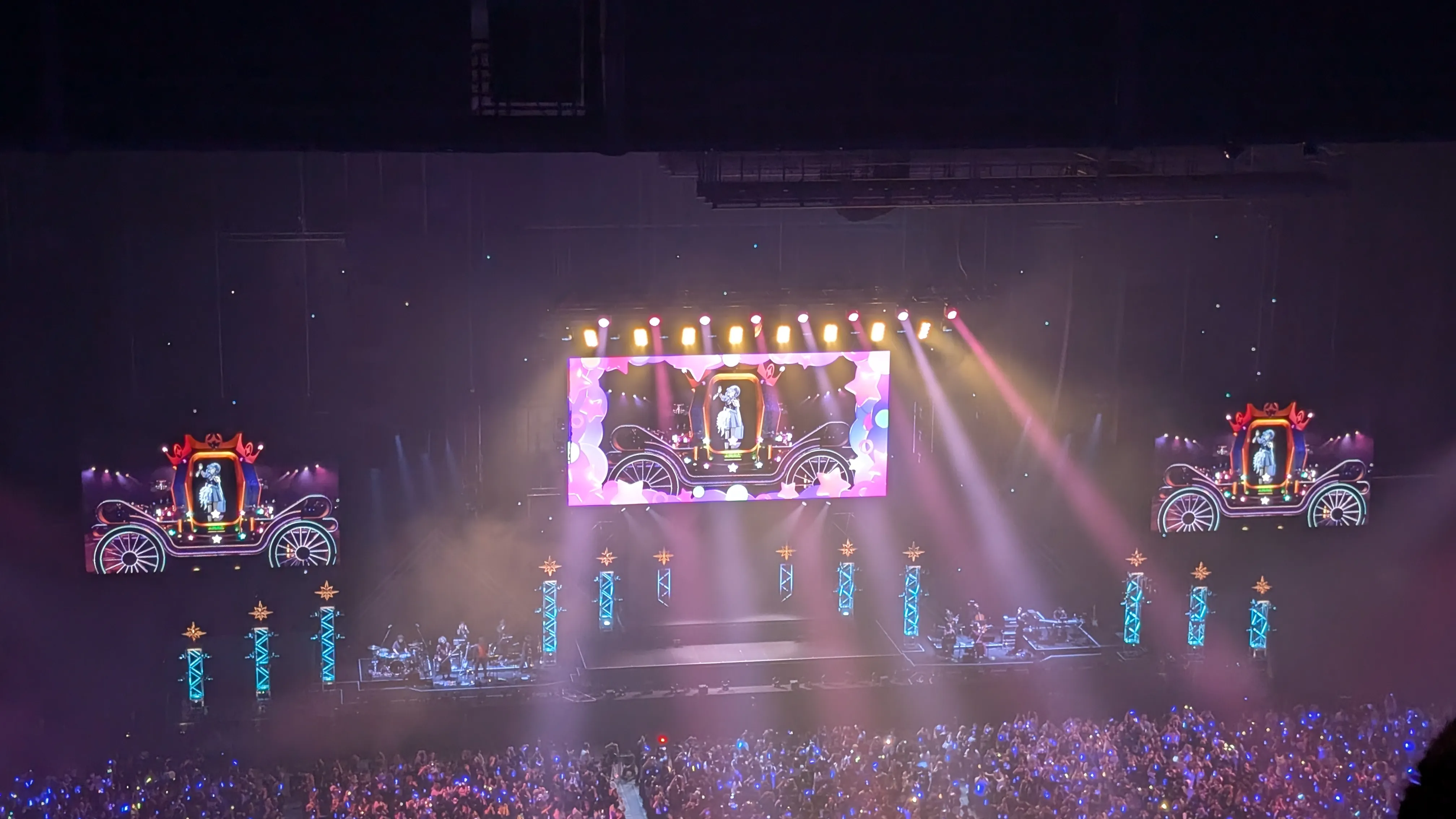 馬車風トロッコの演出シーン